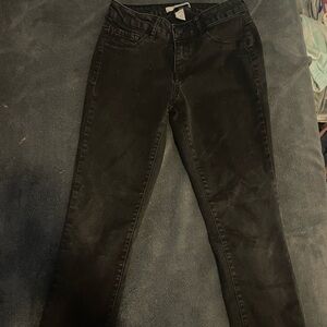 Black skinny jeans, worn once like new